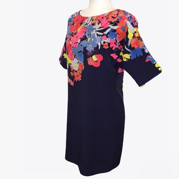 Loft by Ann Taylor Floral Print Sheath Women’s Dress - S/XS - Picture 7 of 17